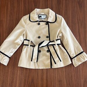 Janie and Jack Trench Pea Coat size 2T